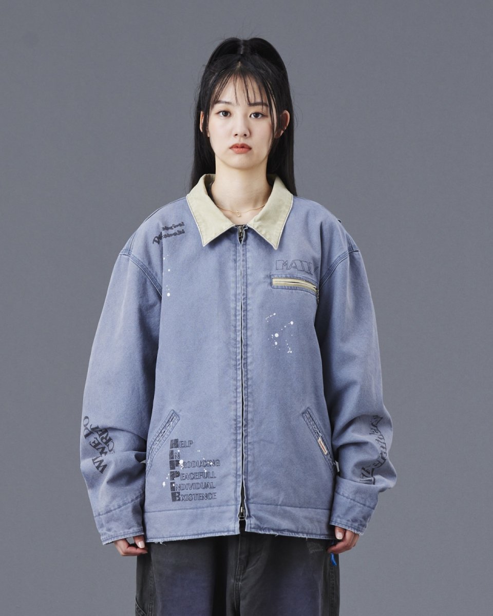 画像25: Liberaiders  GARMENT DYED WORK JACKET (25)
