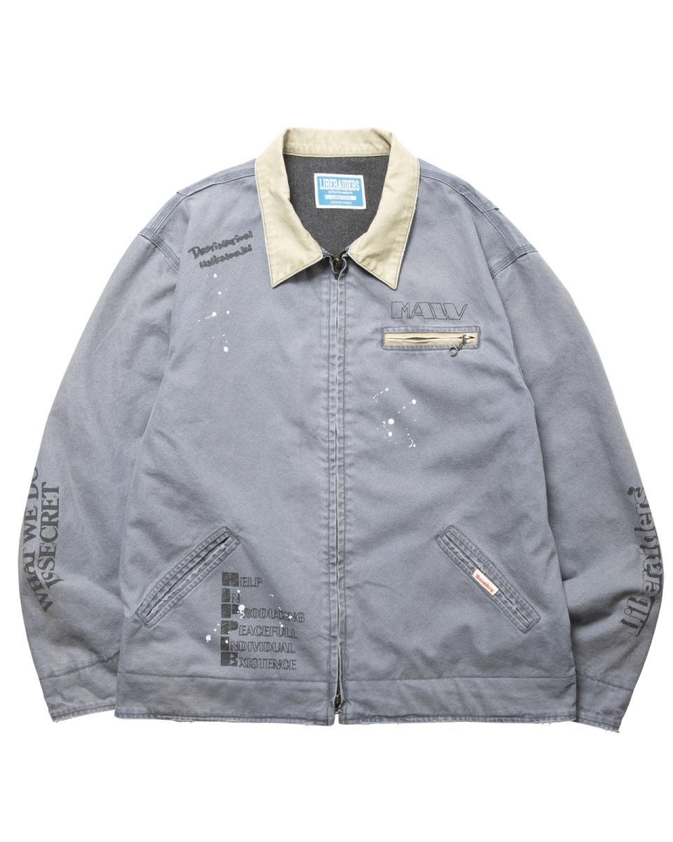 画像21: Liberaiders  GARMENT DYED WORK JACKET (21)