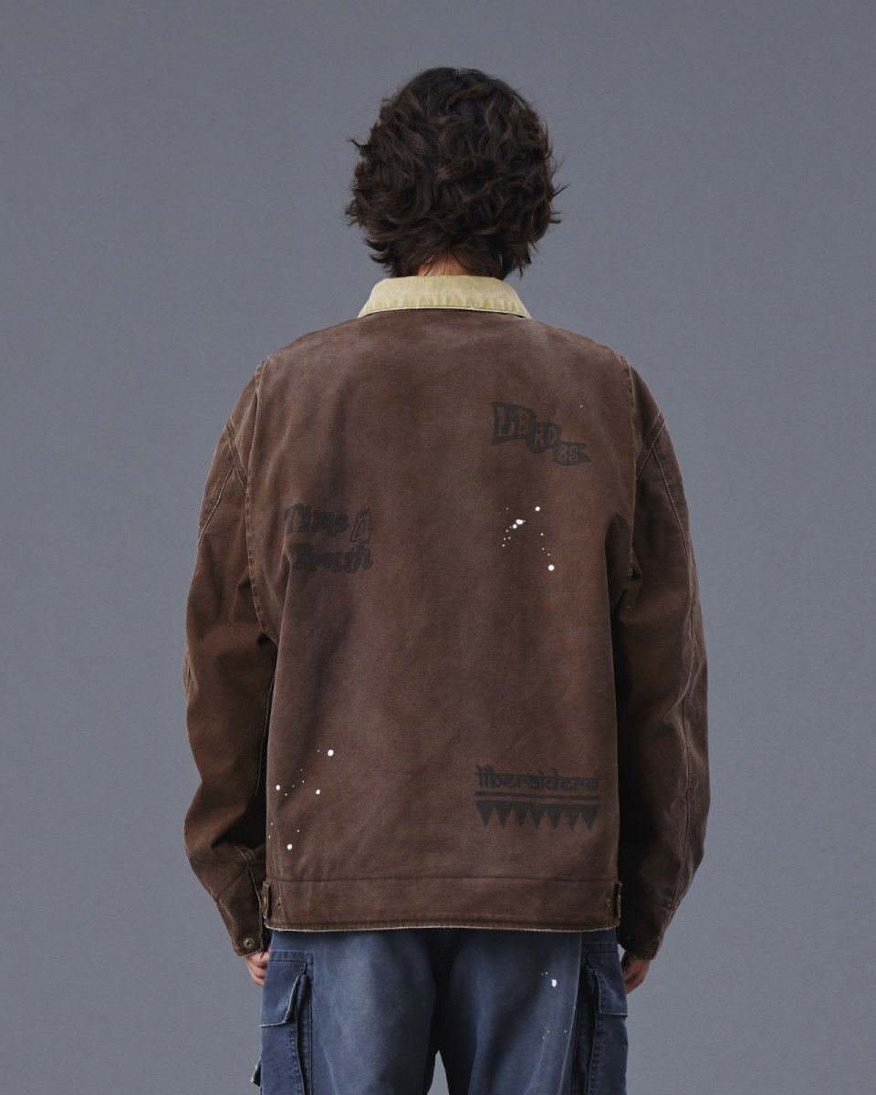 画像17: Liberaiders  GARMENT DYED WORK JACKET (17)