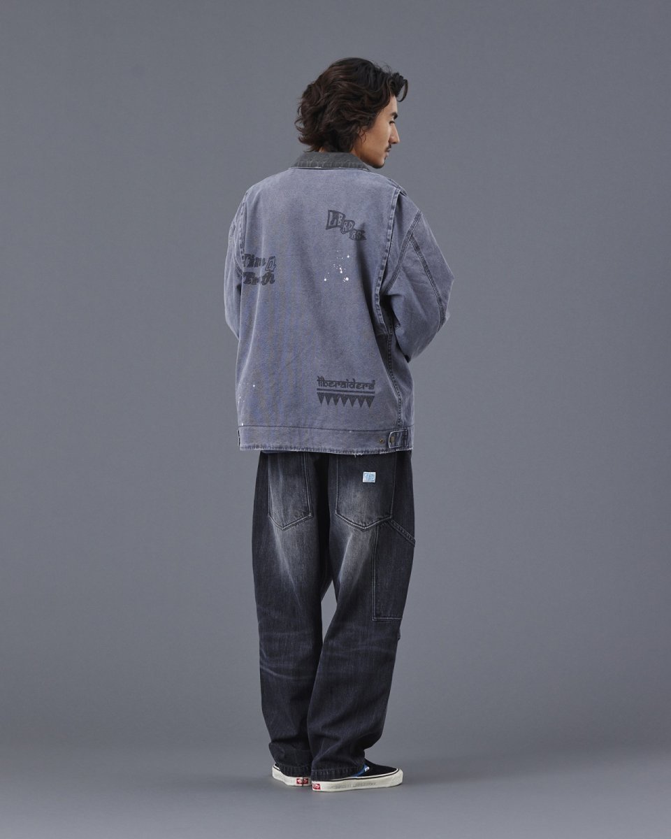 画像7: Liberaiders  GARMENT DYED WORK JACKET (7)