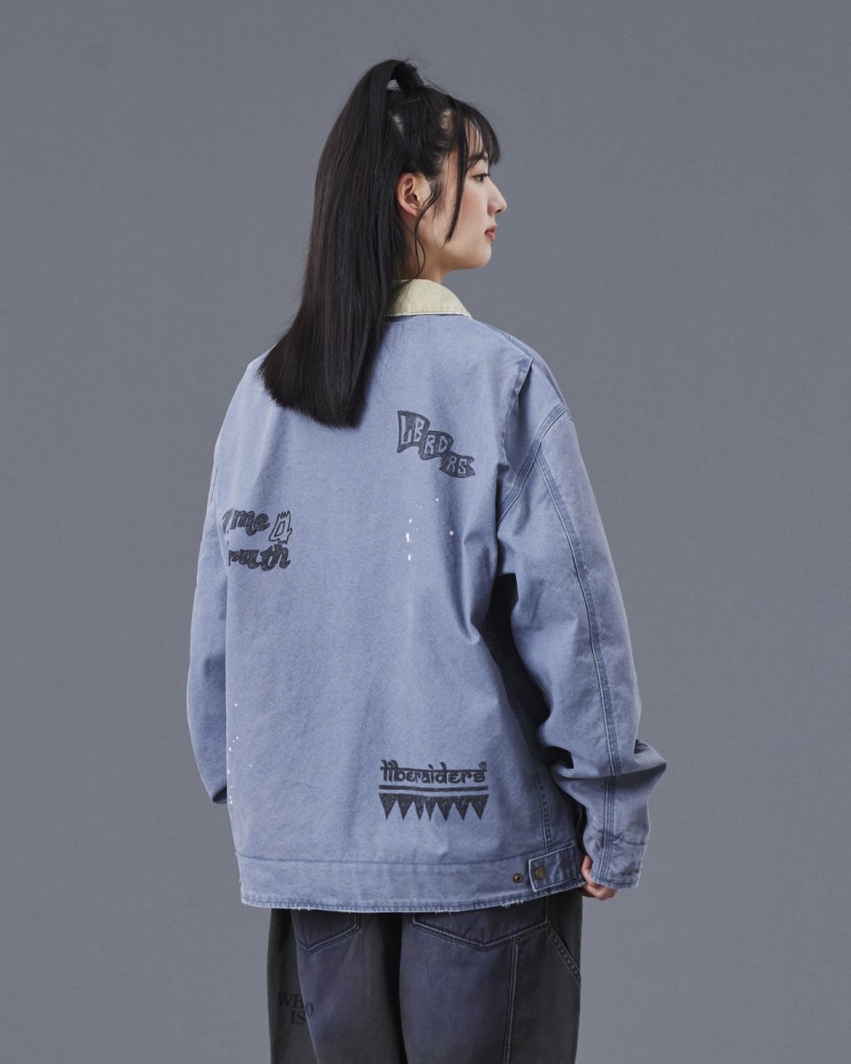 画像26: Liberaiders  GARMENT DYED WORK JACKET (26)