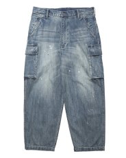 画像1: Liberaiders  DENIM CARGO PANTS (1)