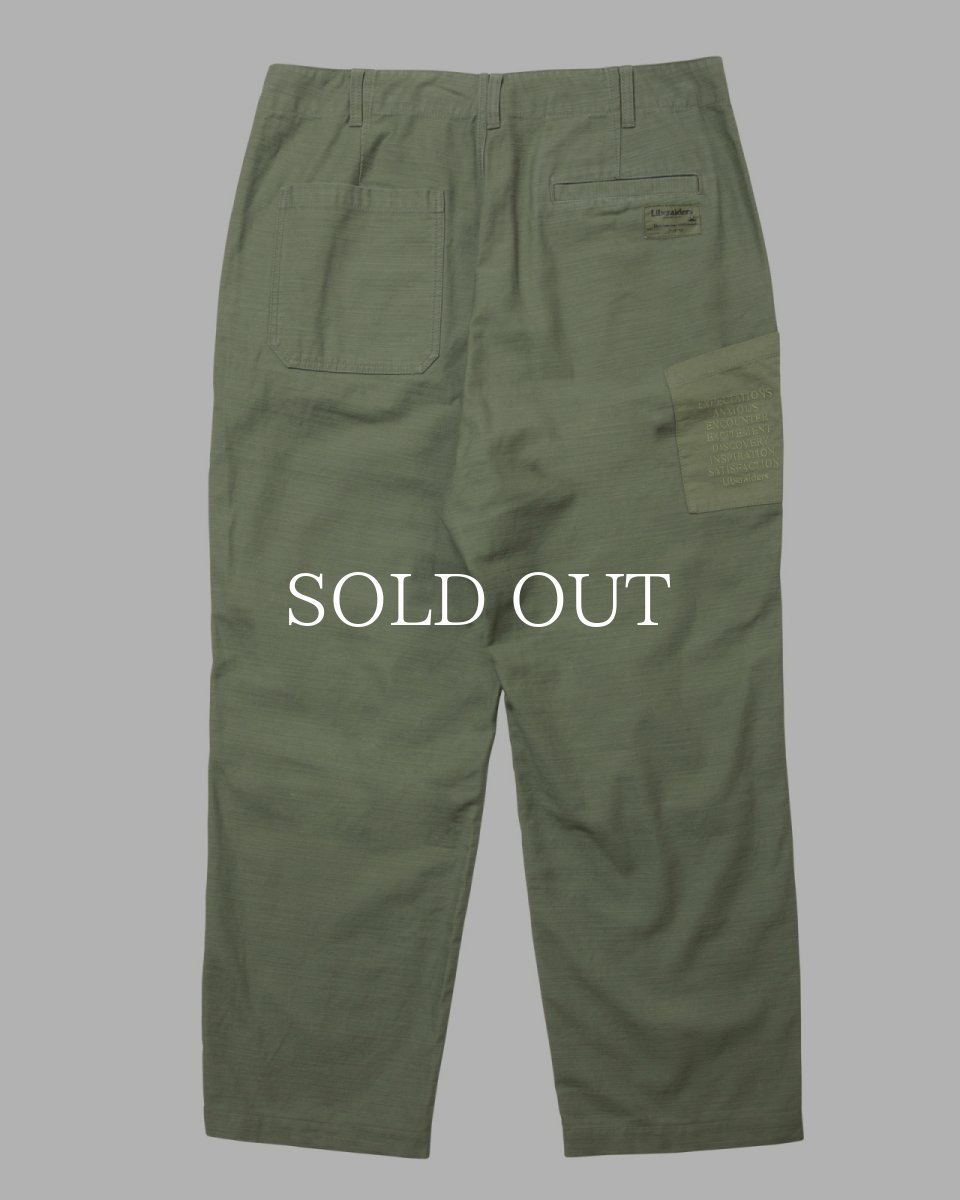 画像16: Liberaiders  BACK SATIN MILITARY PANTS (16)