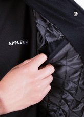 画像8: APPLEBUM  Collared Melton Stadium Jacket (8)