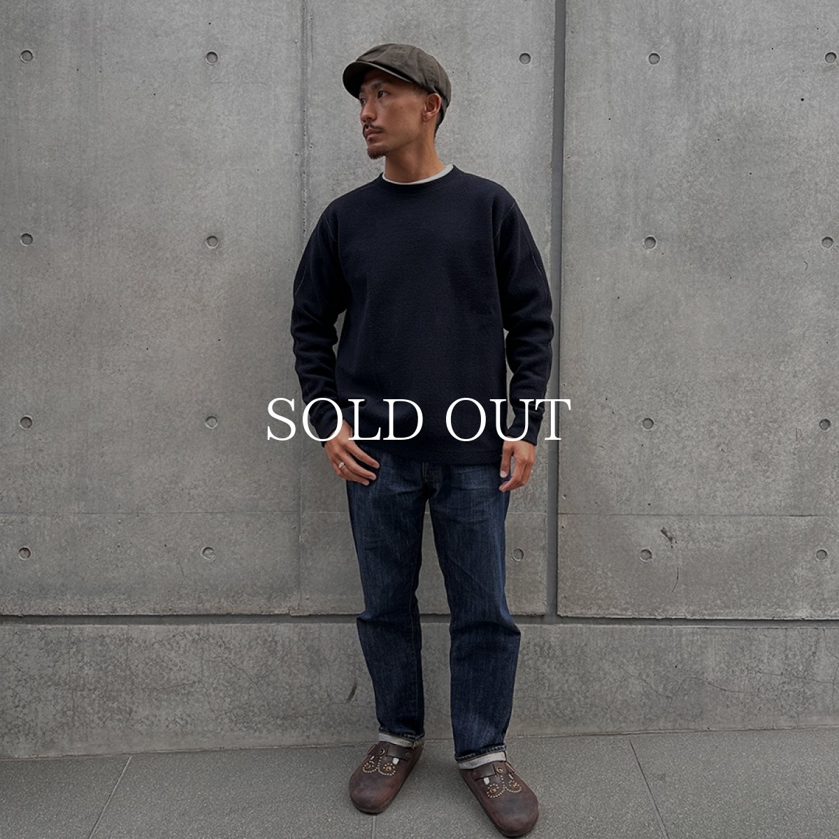 画像9: STANDARD CALIFORNIA  SD 2Layer Wool Knit (9)