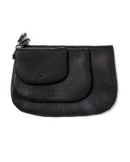 画像5: hobo  UTILITY CASE S DEER LEATHER (5)