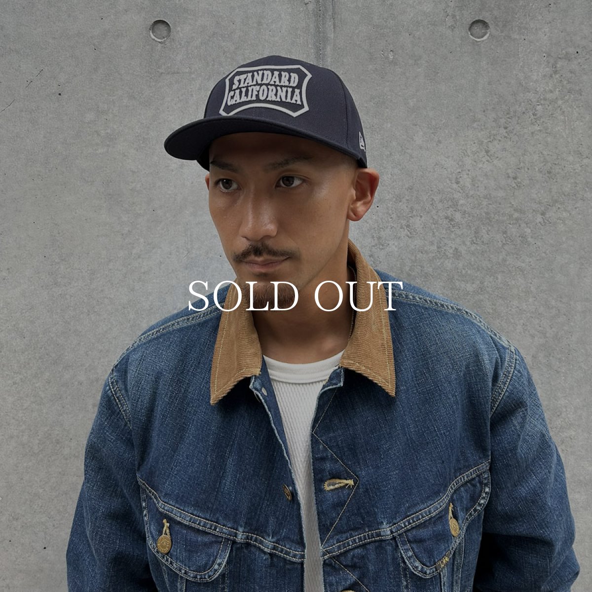 画像2: STANDARD CALIFORNIA  NEW ERA / SD 59Fifty Logo Cap (2)