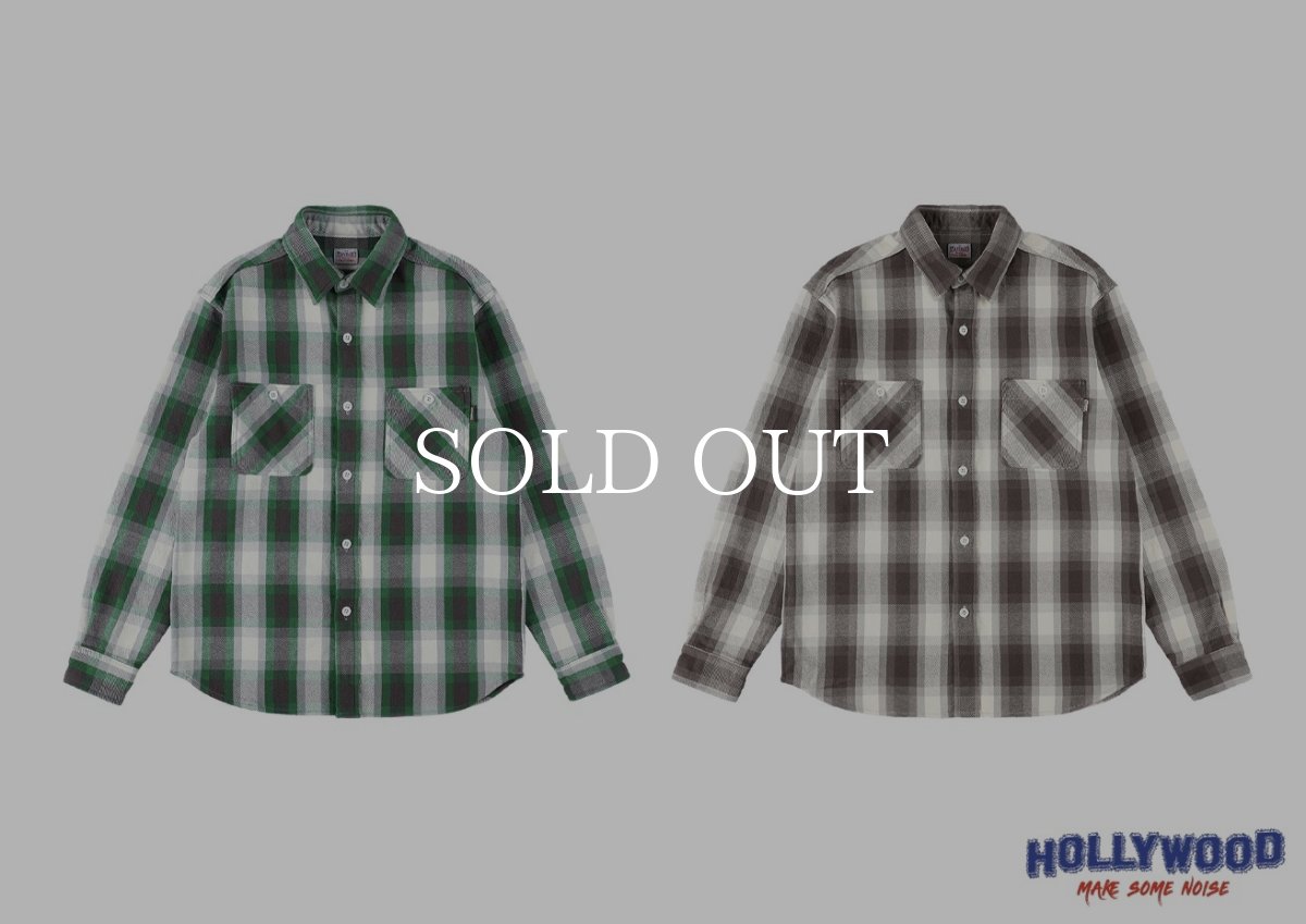 画像1: STANDARD CALIFORNIA  SD Heavy Flannel Check Shirt (1)