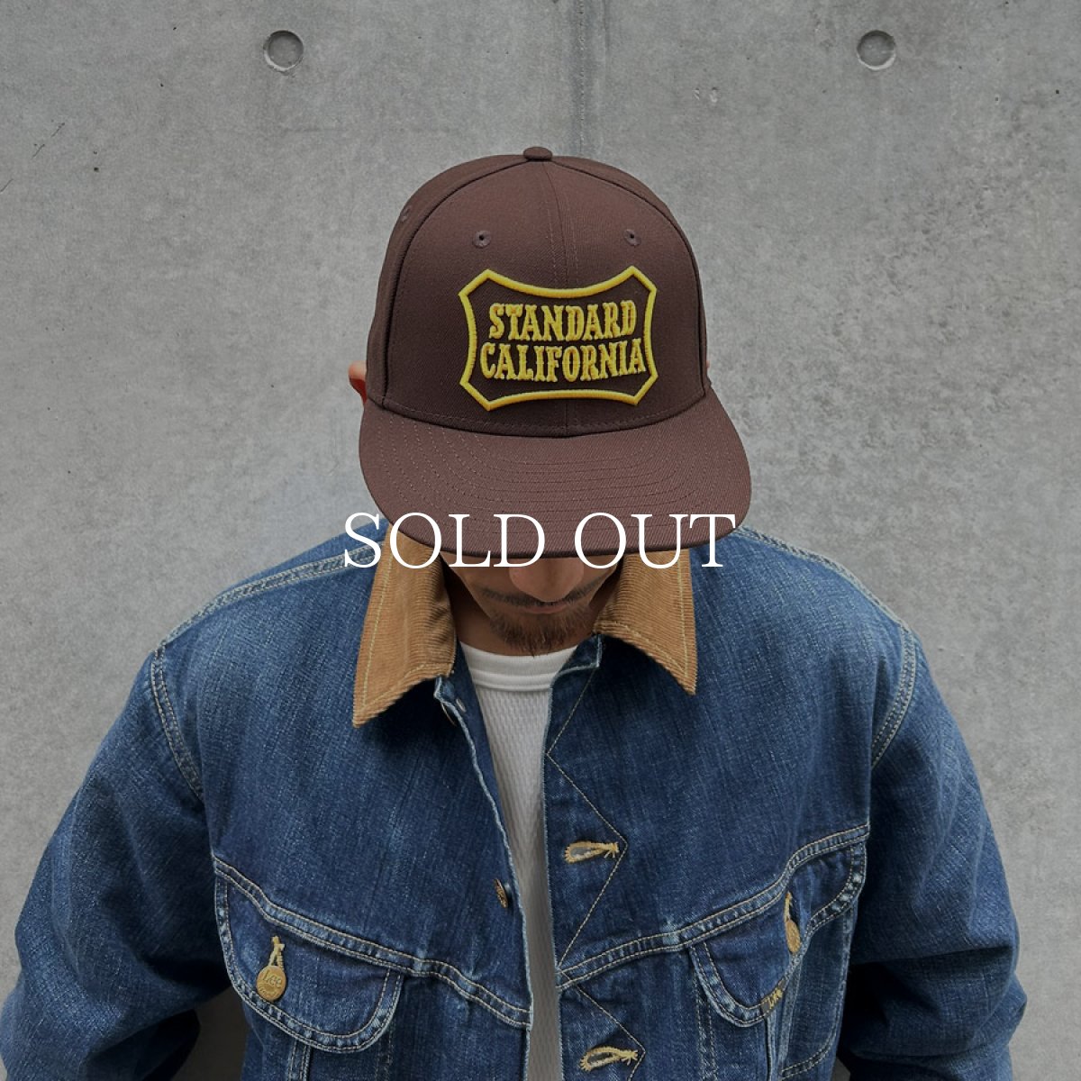 画像11: STANDARD CALIFORNIA  NEW ERA / SD 59Fifty Logo Cap (11)
