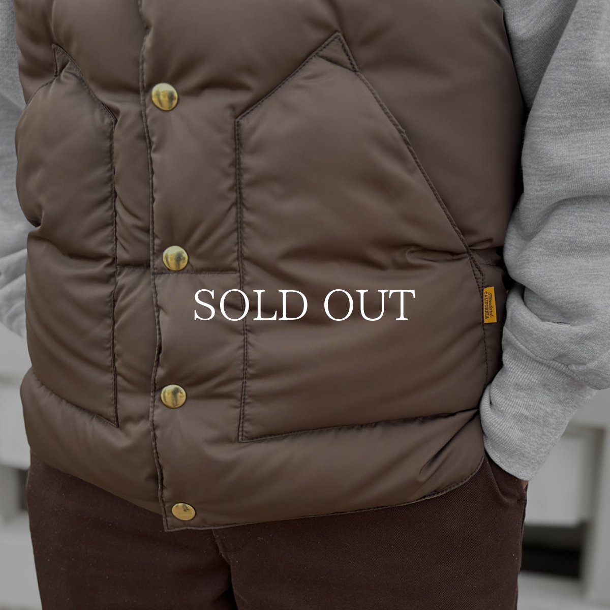 画像5: STANDARD CALIFORNIA  Rocky Mountain Featherbed / SD Down Vest (5)