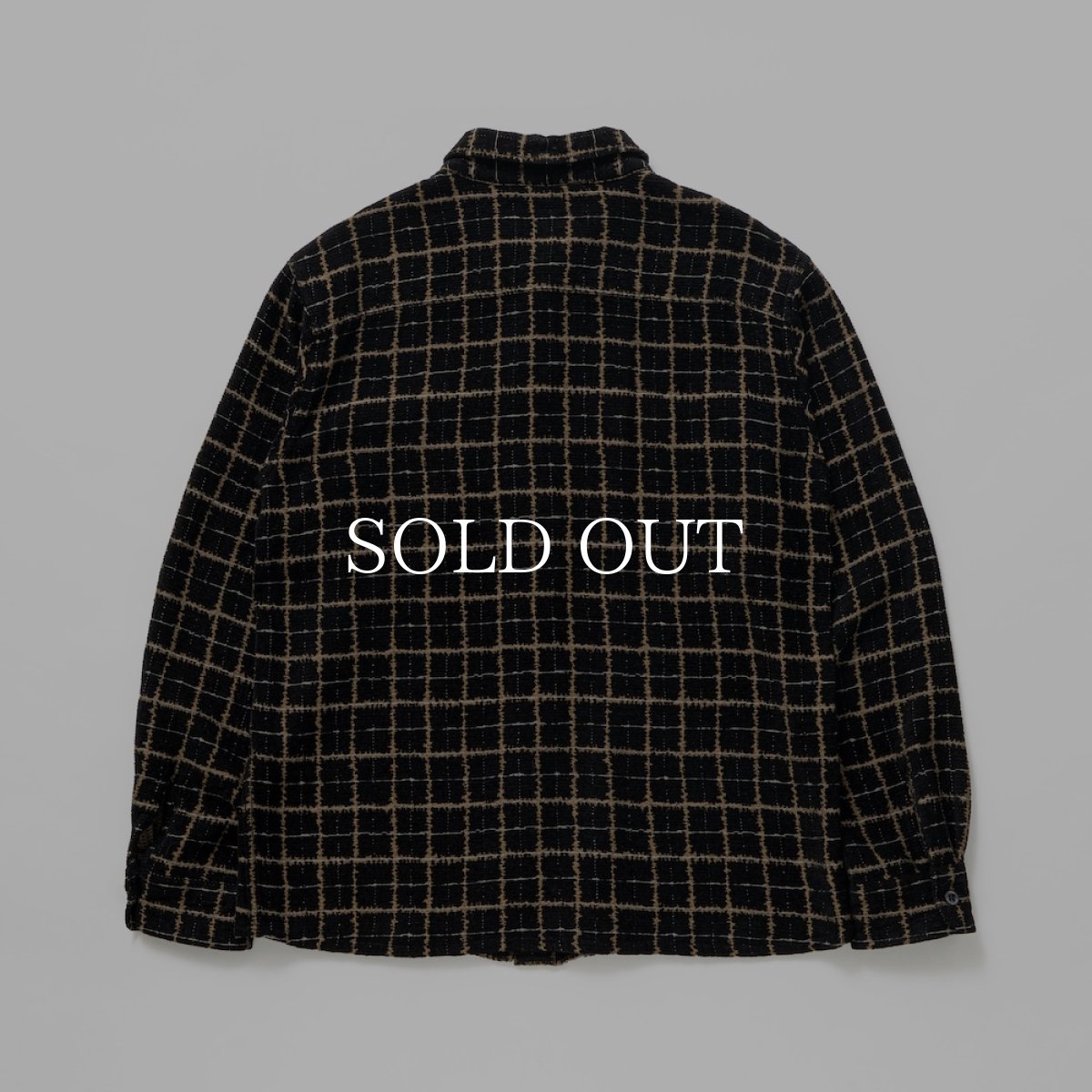 画像2: RATS  MOLESKIN CHECK SHIRT (2)