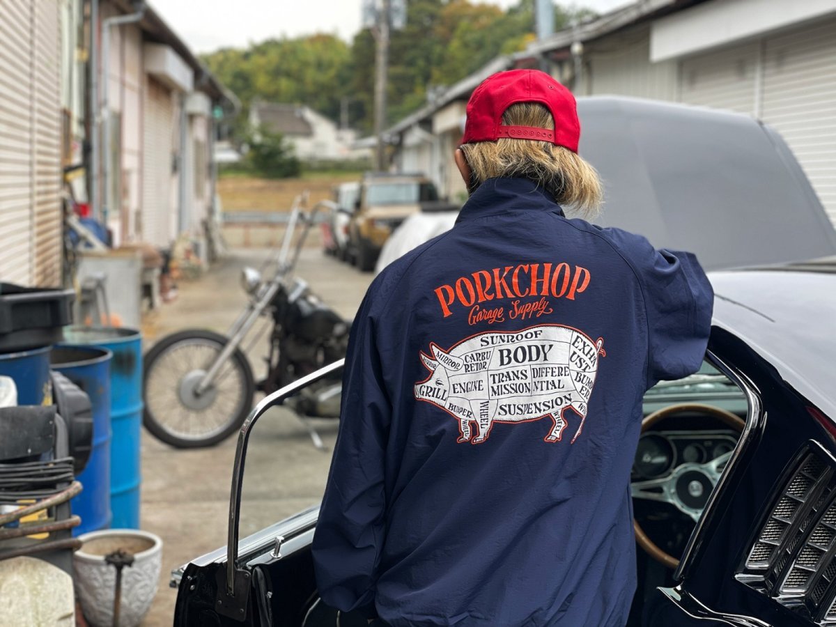 画像34: PORKCHOP GARAGE SUPPLY  PORK BACK NYLON JKT (34)