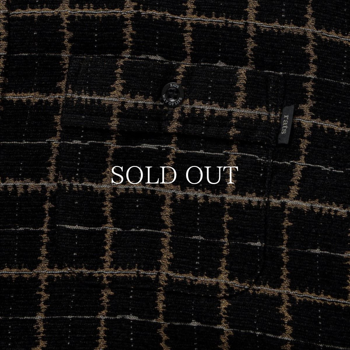 画像6: RATS  MOLESKIN CHECK SHIRT (6)