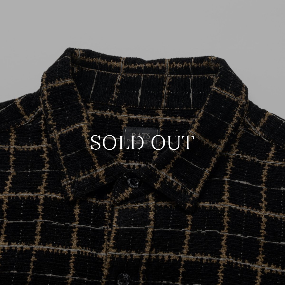 画像4: RATS  MOLESKIN CHECK SHIRT (4)