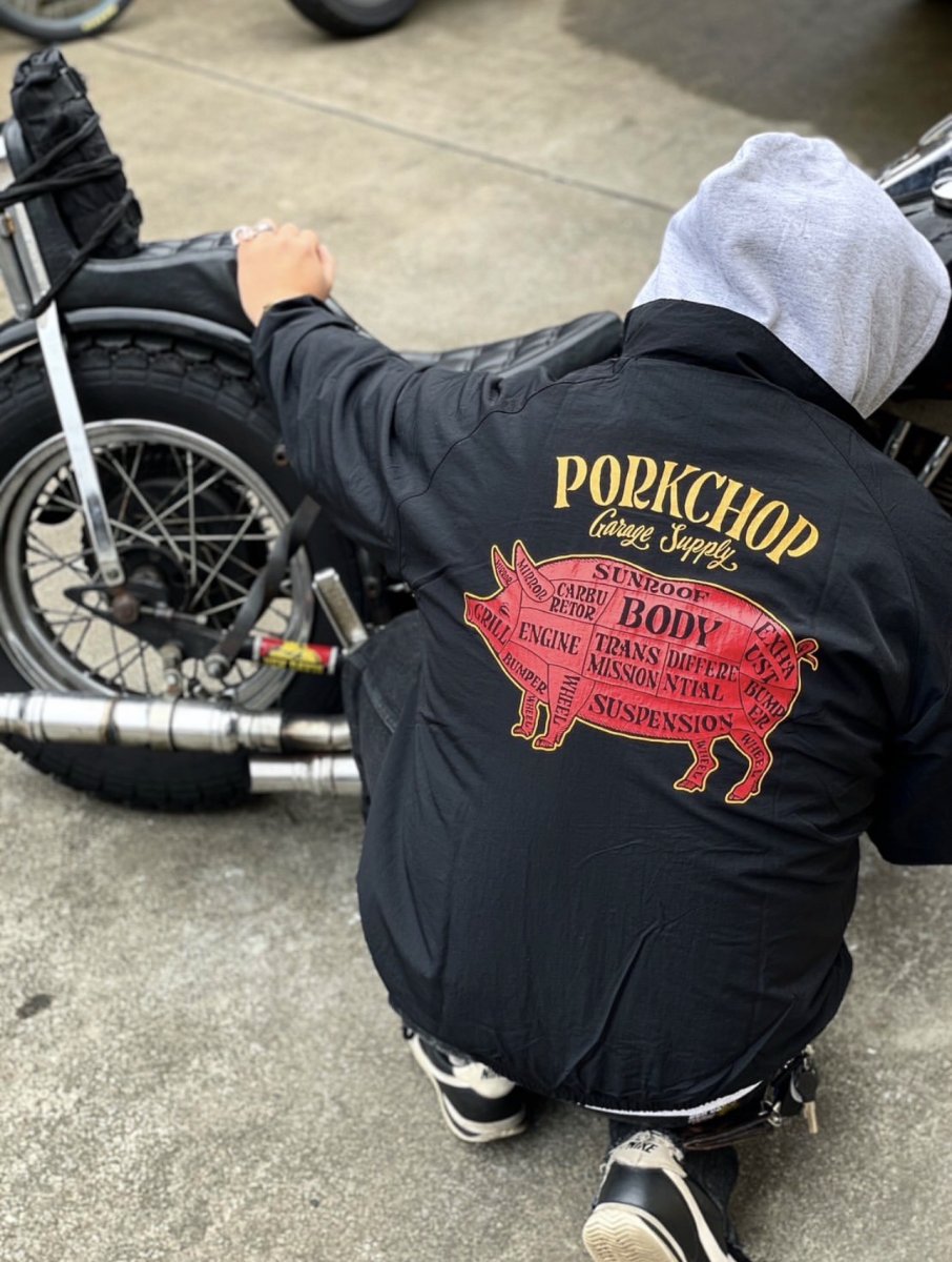 画像32: PORKCHOP GARAGE SUPPLY  PORK BACK NYLON JKT (32)