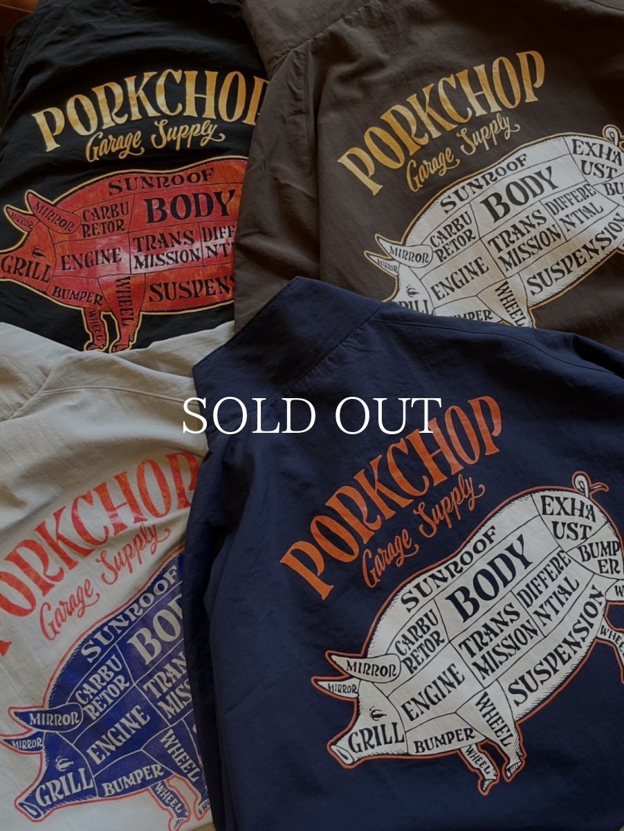 画像39: PORKCHOP GARAGE SUPPLY  PORK BACK NYLON JKT (39)