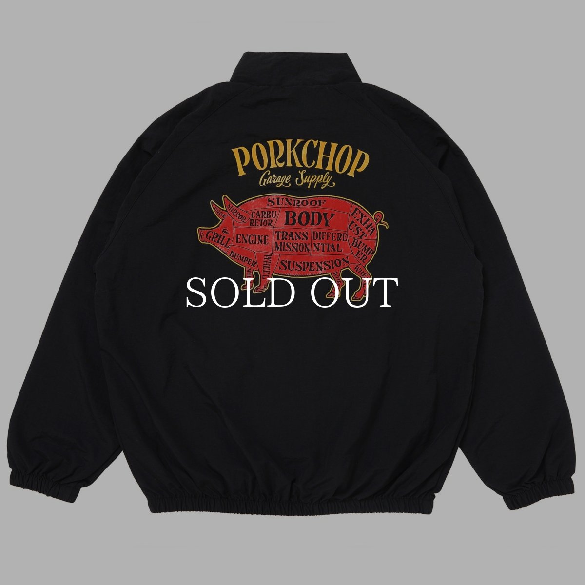 画像1: PORKCHOP GARAGE SUPPLY  PORK BACK NYLON JKT (1)