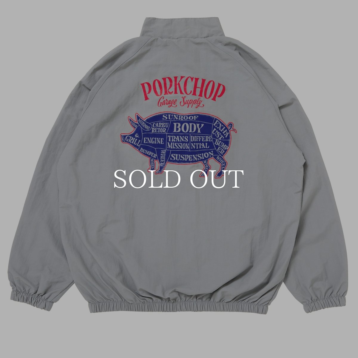 画像29: PORKCHOP GARAGE SUPPLY  PORK BACK NYLON JKT (29)
