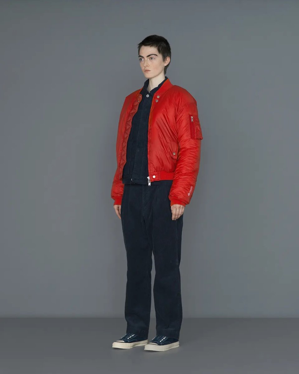 画像5: nonnative  OFFICER CHINO TROUSERS COTTON CORD SULFUR DYE (5)