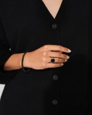 画像2: TOMWOOD   Cushion Black Larvikite (2)