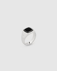 画像5: TOMWOOD   Kay Ring Polished Onyx (5)