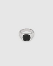 画像1: TOMWOOD   Kay Ring Polished Onyx (1)