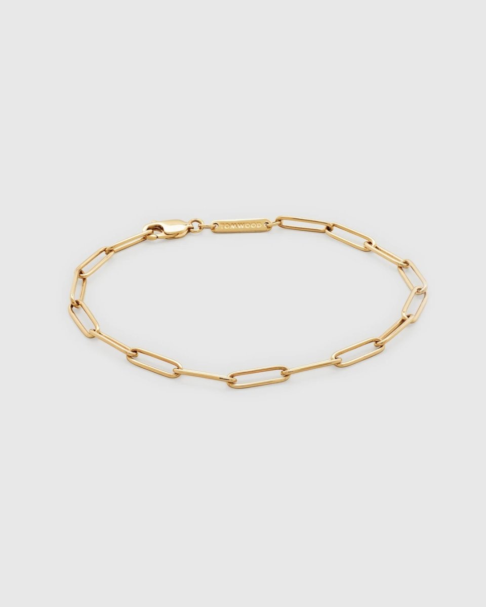 画像1: TOMWOOD   Box Bracelet Gold (1)