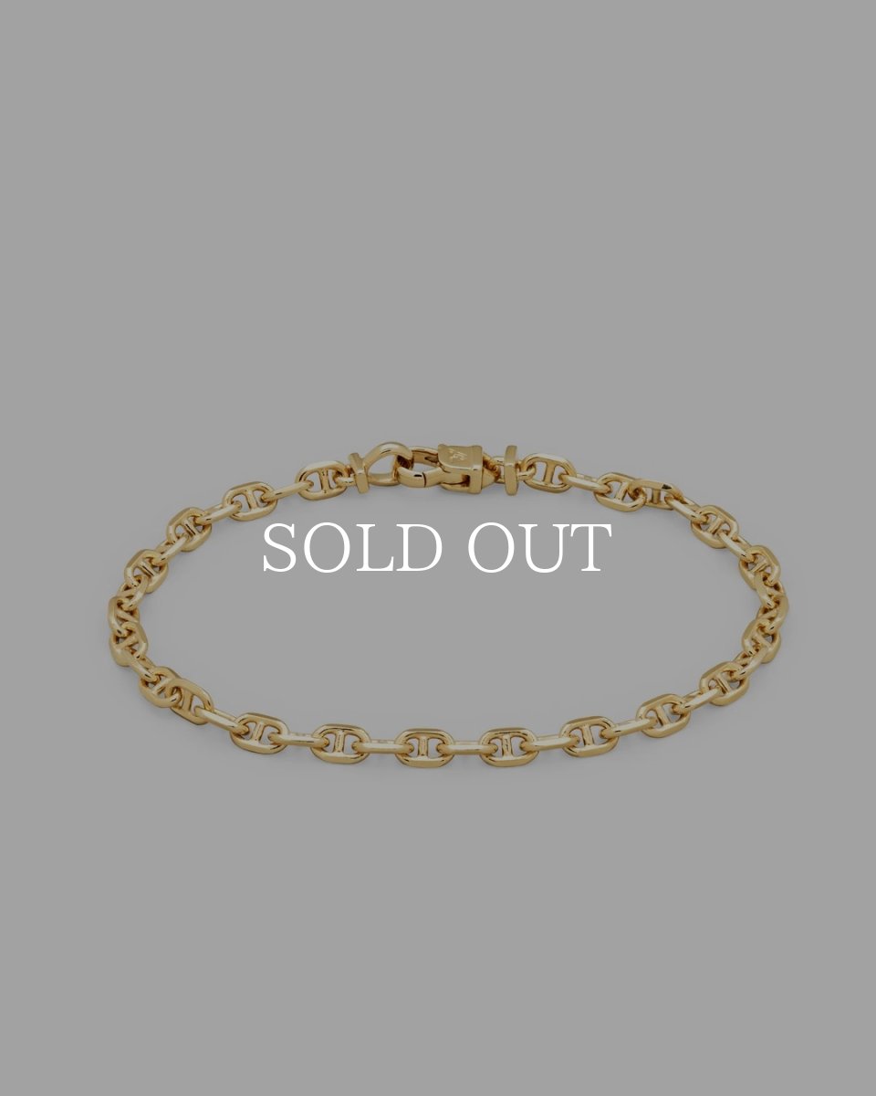 画像1: TOMWOOD   Cable Bracelet Gold (1)
