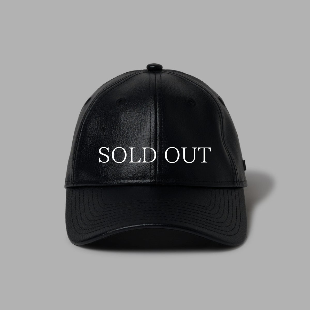 画像2: NEW ERA  9TWENTY Synthetic Leather シンセティックレザー ブラック (2)