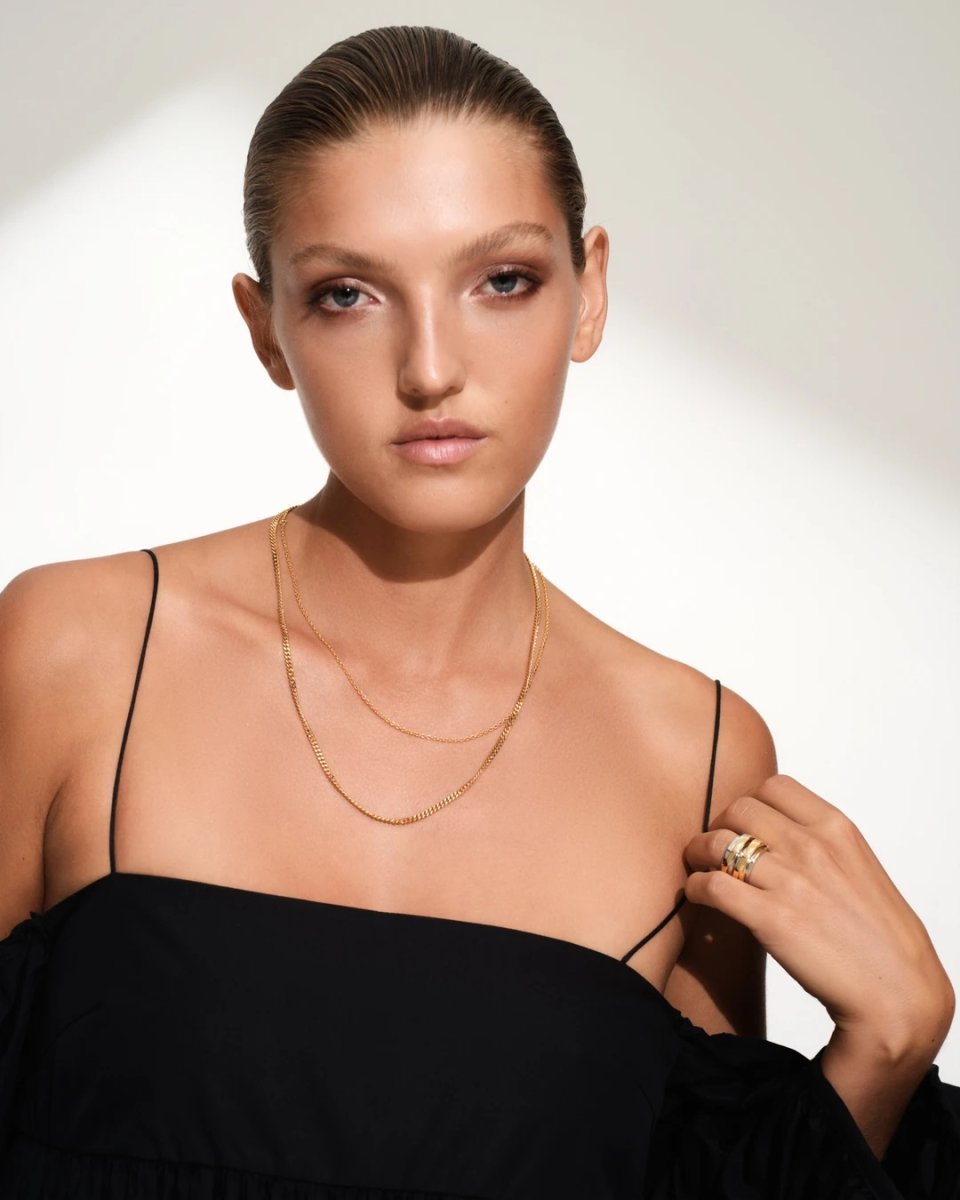 画像3: TOMWOOD   Curb Chain M Gold (3)