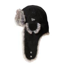 画像3: NEW ERA  トラッパー コーデュロイ ブラック (3)