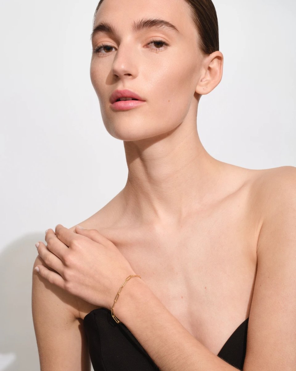 画像2: TOMWOOD   Box Bracelet Gold (2)