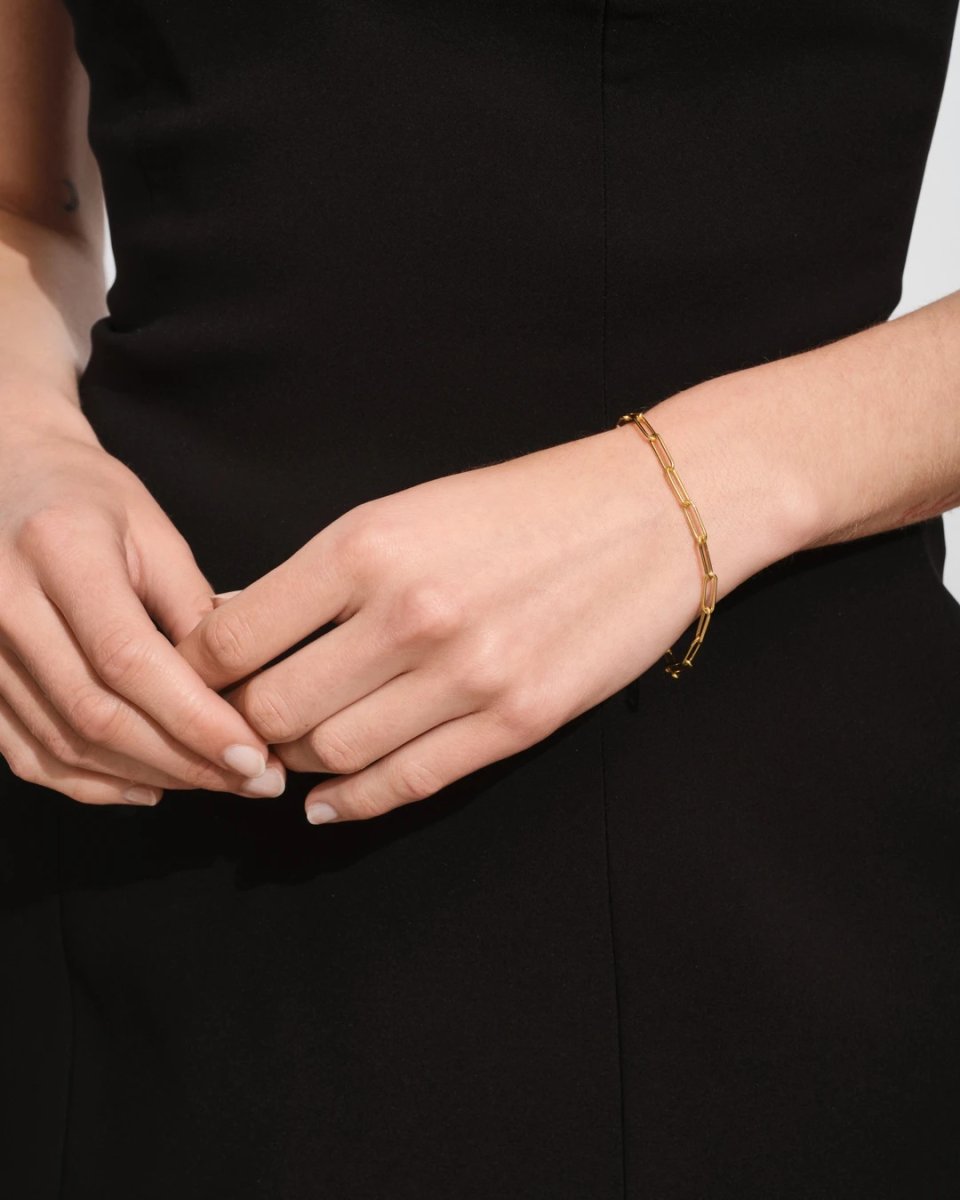 画像3: TOMWOOD   Box Bracelet Gold (3)