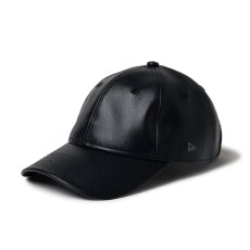 画像1: NEW ERA  9TWENTY Synthetic Leather シンセティックレザー ブラック (1)