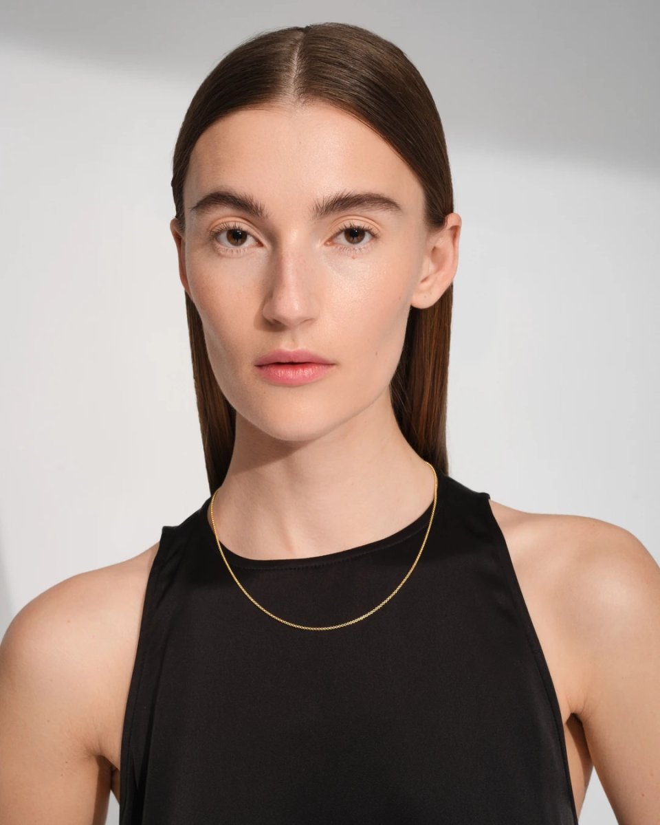 画像3: TOMWOOD   Curb Chain Slim Gold (3)