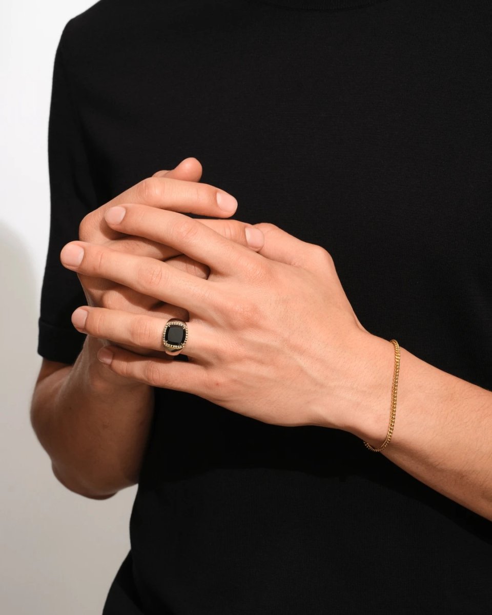 画像4: TOMWOOD   Curb Bracelet M Gold (4)