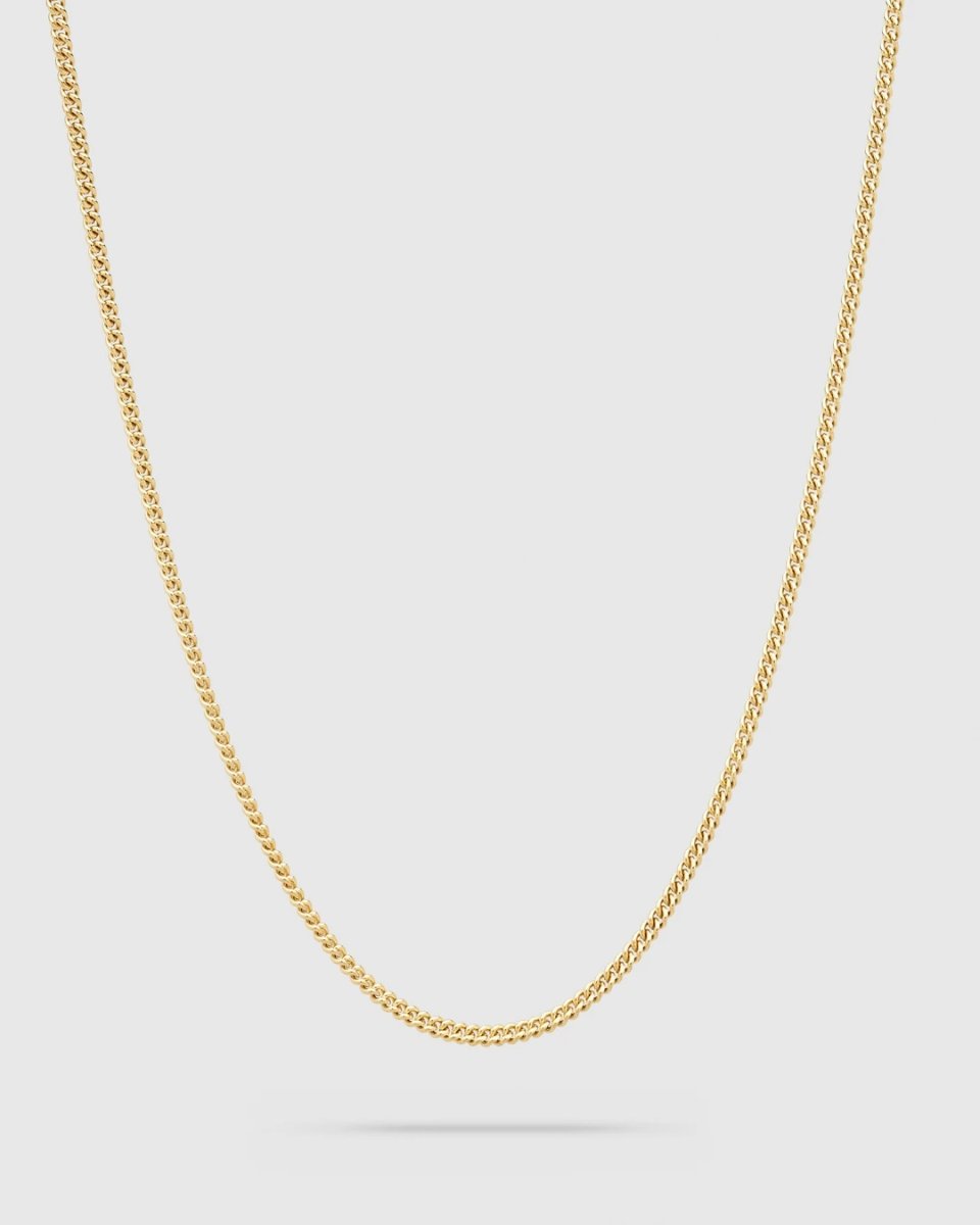 画像1: TOMWOOD   Curb Chain Slim Gold (1)