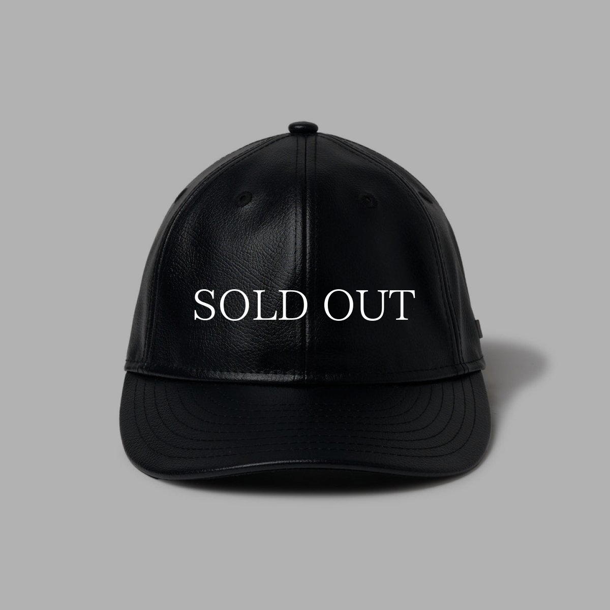 画像2: NEW ERA  9THIRTY Synthetic Leather シンセティックレザー ブラック (2)