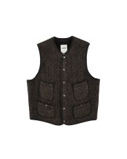 画像1: BOW WOW  B CLOTH VEST AGED (1)