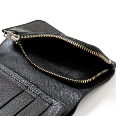 画像8: CALEE  PLANE LEATHER FLAP HALF WALLET ＜STUDS CHARM＞ (8)