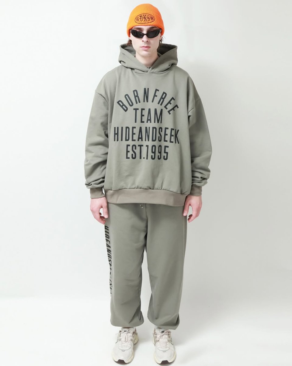 画像5: HideandSeek  College Hooded Sweat Shirt (5)