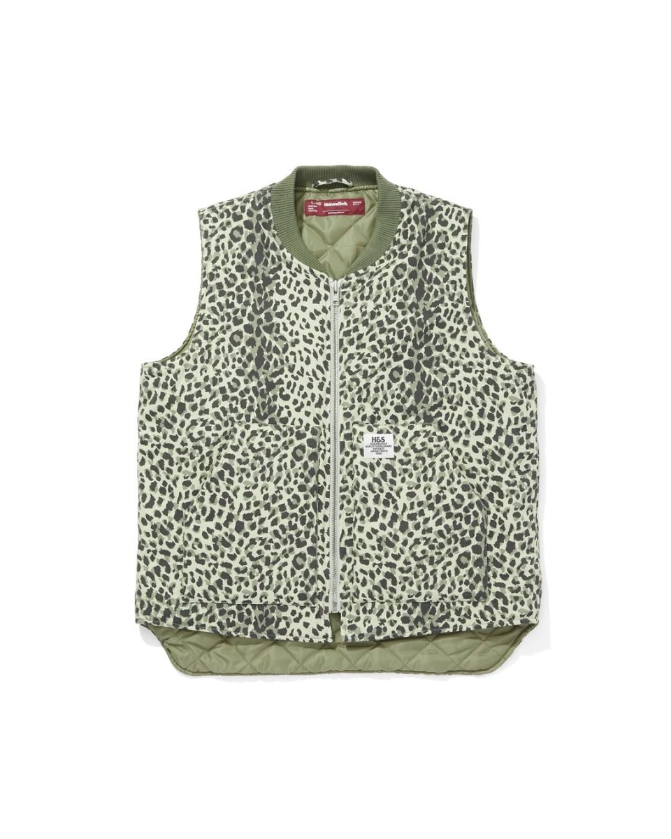画像1: HideandSeek  Camo Zip Work Vest (1)