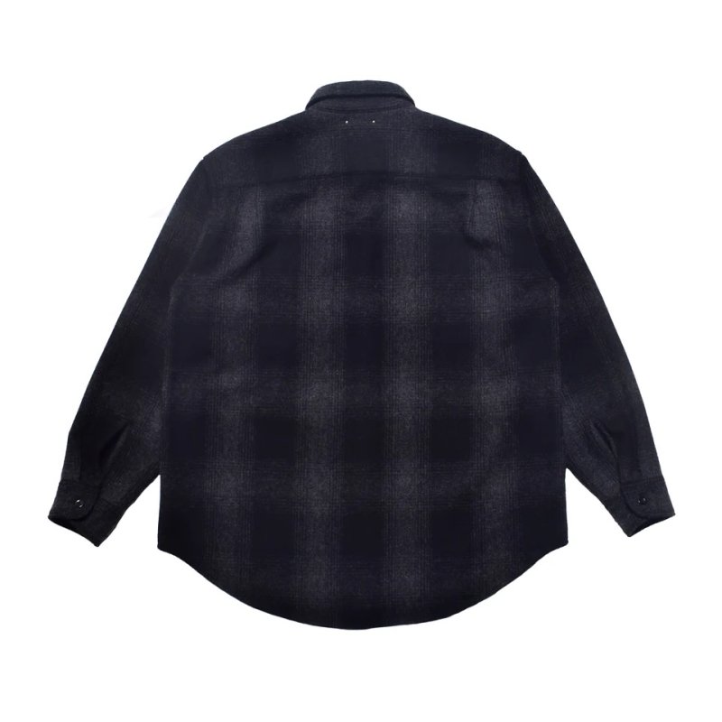 MINEDENIM Wool Flannel Ombre Work SH 2510-5003 公式通販