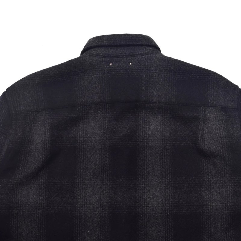 MINEDENIM Wool Flannel Ombre Work SH 2510-5003 公式通販