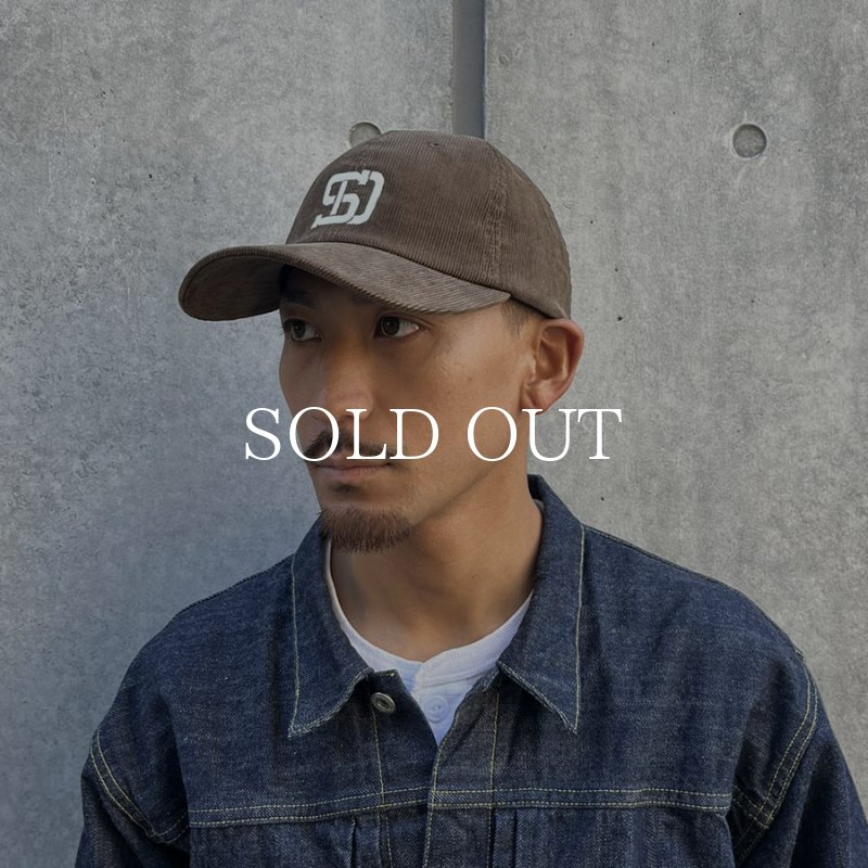 STANDARD CALIFORNIA SD Corduroy Logo Baseball Cap OTCOZ080 公式通販