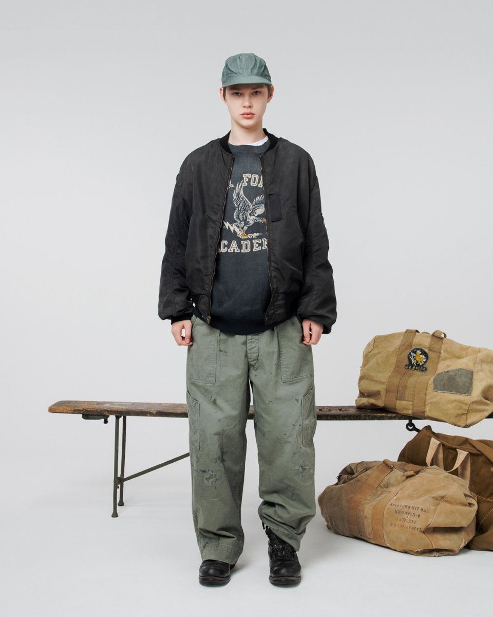 画像4: BOW WOW  L-2B FLIGHT JACKET AGED (4)