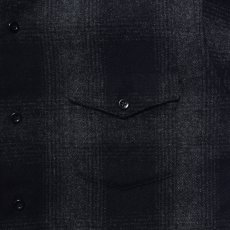 画像13: MINEDENIM  Wool Flannel Ombre Work SH (13)