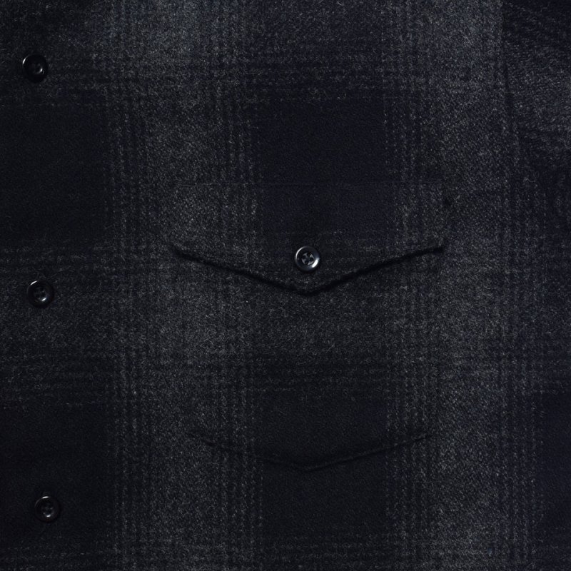 MINEDENIM Wool Flannel Ombre Work SH 2510-5003 公式通販