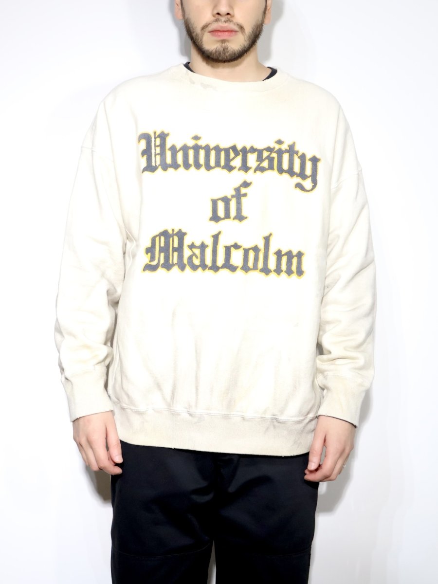 画像3: BOW WOW  UNIV. MACLAREN LETTERING SWEATSHIRT AGED (3)