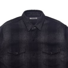 画像11: MINEDENIM  Wool Flannel Ombre Work SH (11)